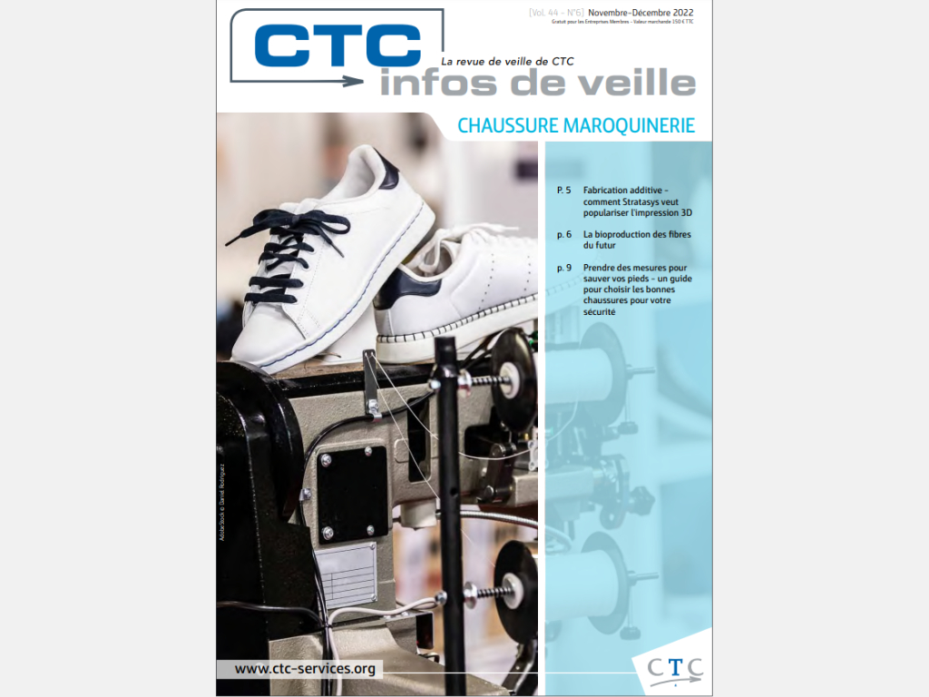 CTC infos de veille - Chaussure maroquinerie novembre-décembre 2022