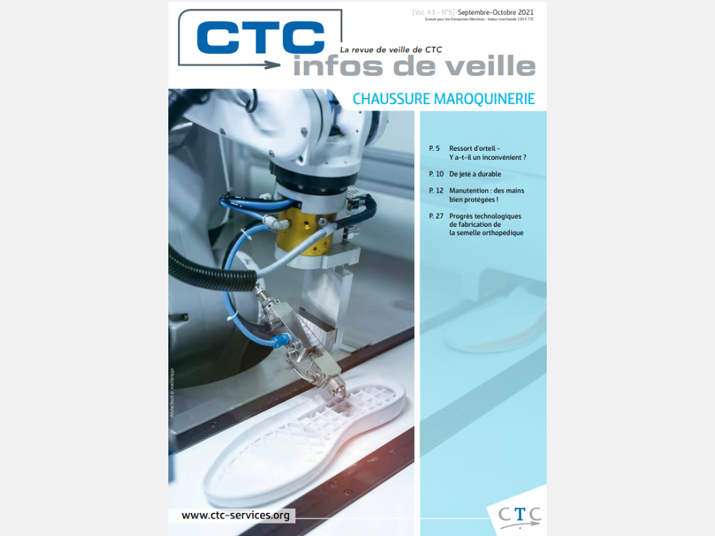 CTC infos de veille - Chaussure maroquinerie septembre-octobre 2021