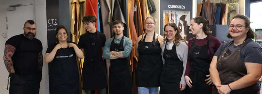 Emmanuel Rossignol et Apauline Chataigner en compagnie des compétiteurs © CTC