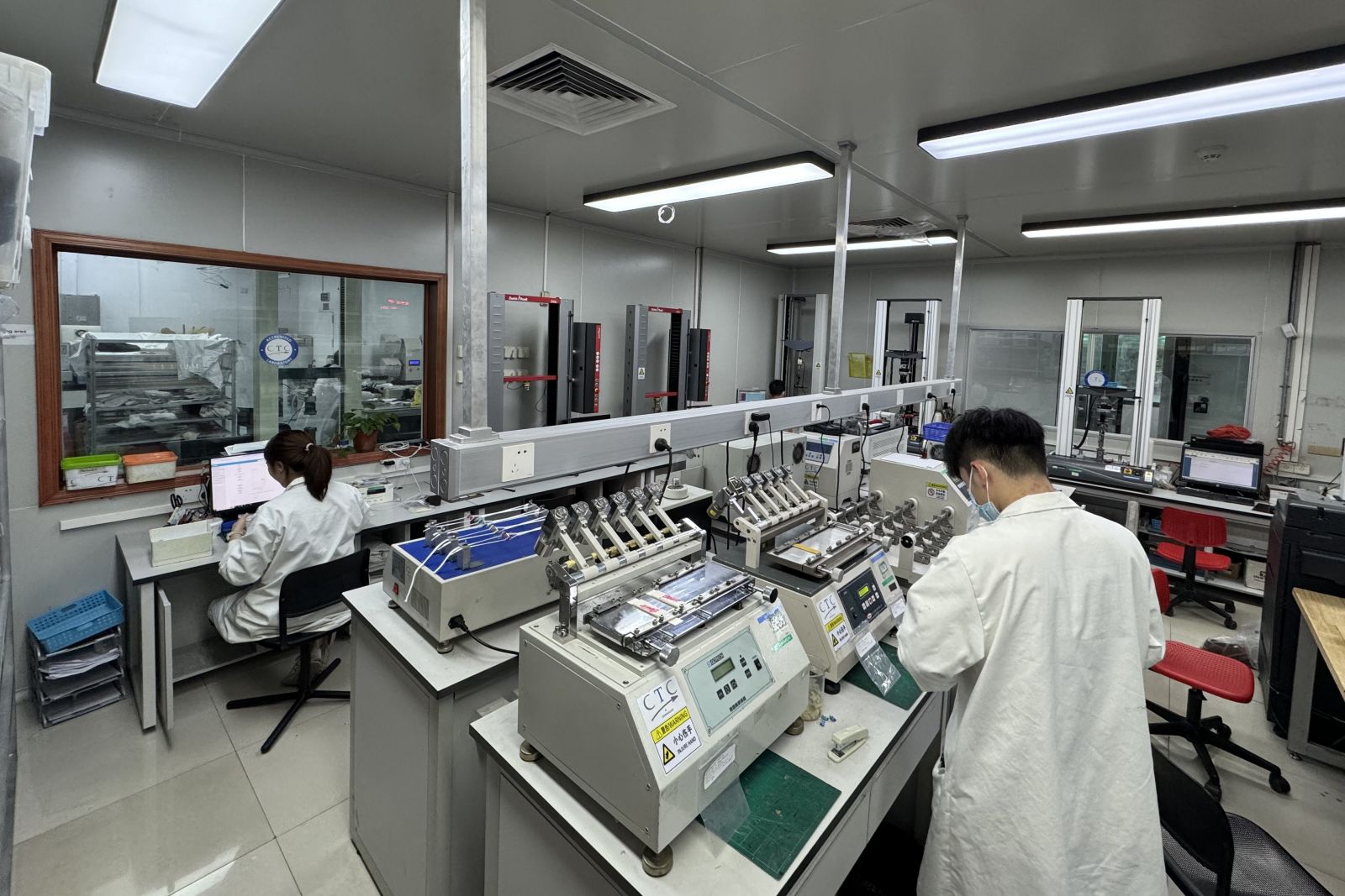 Laboratoires CTC en Chine