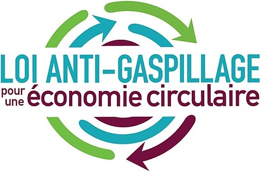 Crédits : MTES logo loi AGEC