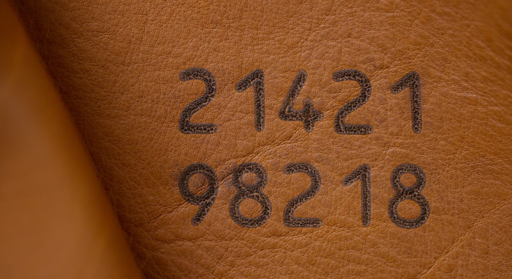 © CTC Marquage laser sur cuir marron